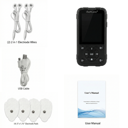 *Limited time offer* 2026 New Version iSelfcare Powerful Electrotherapy Pain Relief TENS UNIT - 2 Year Warranty