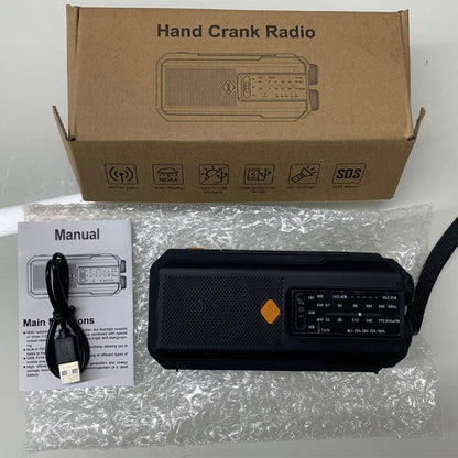 📻 60% OFF NOW! ☀️ Solar Hand-Crank Emergency Weather Radio – NOAA Alerts, Power Bank & Built-In Flashlight 🔋